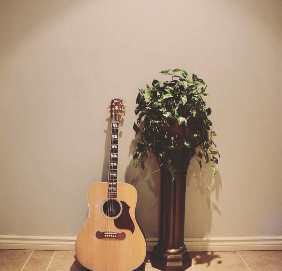 La guitare au salon